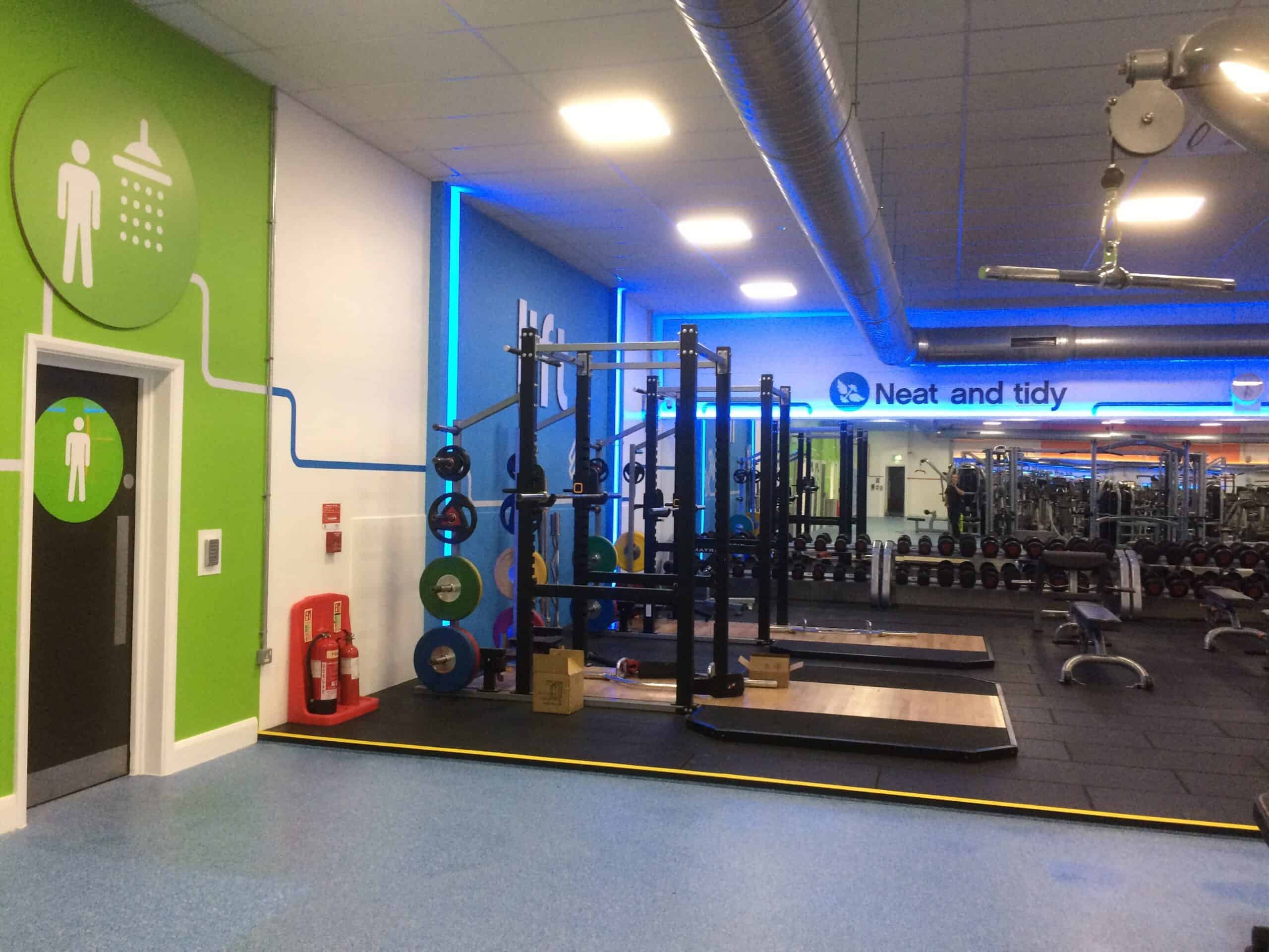 Tailored gym refurbishment